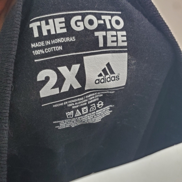 Adidas T-Shirt Men's XXL Black Cleveland Cavaliers #23 Lebron James 2XL - Picture 3 of 6